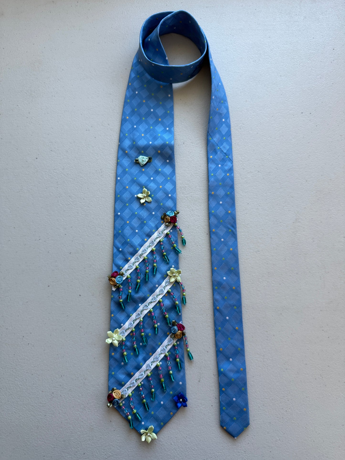 Blue Dream Upcycled Tie