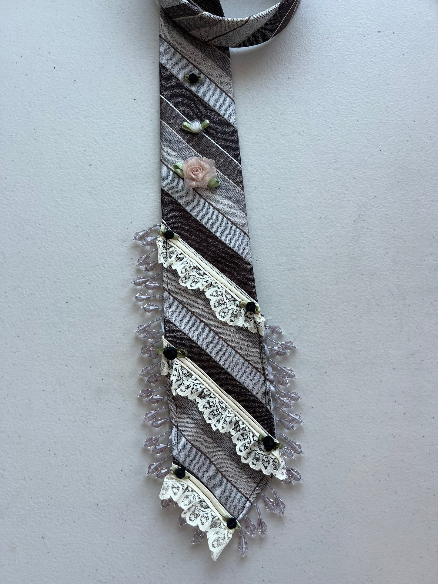 Feeling Androgynous Upcycled Tie