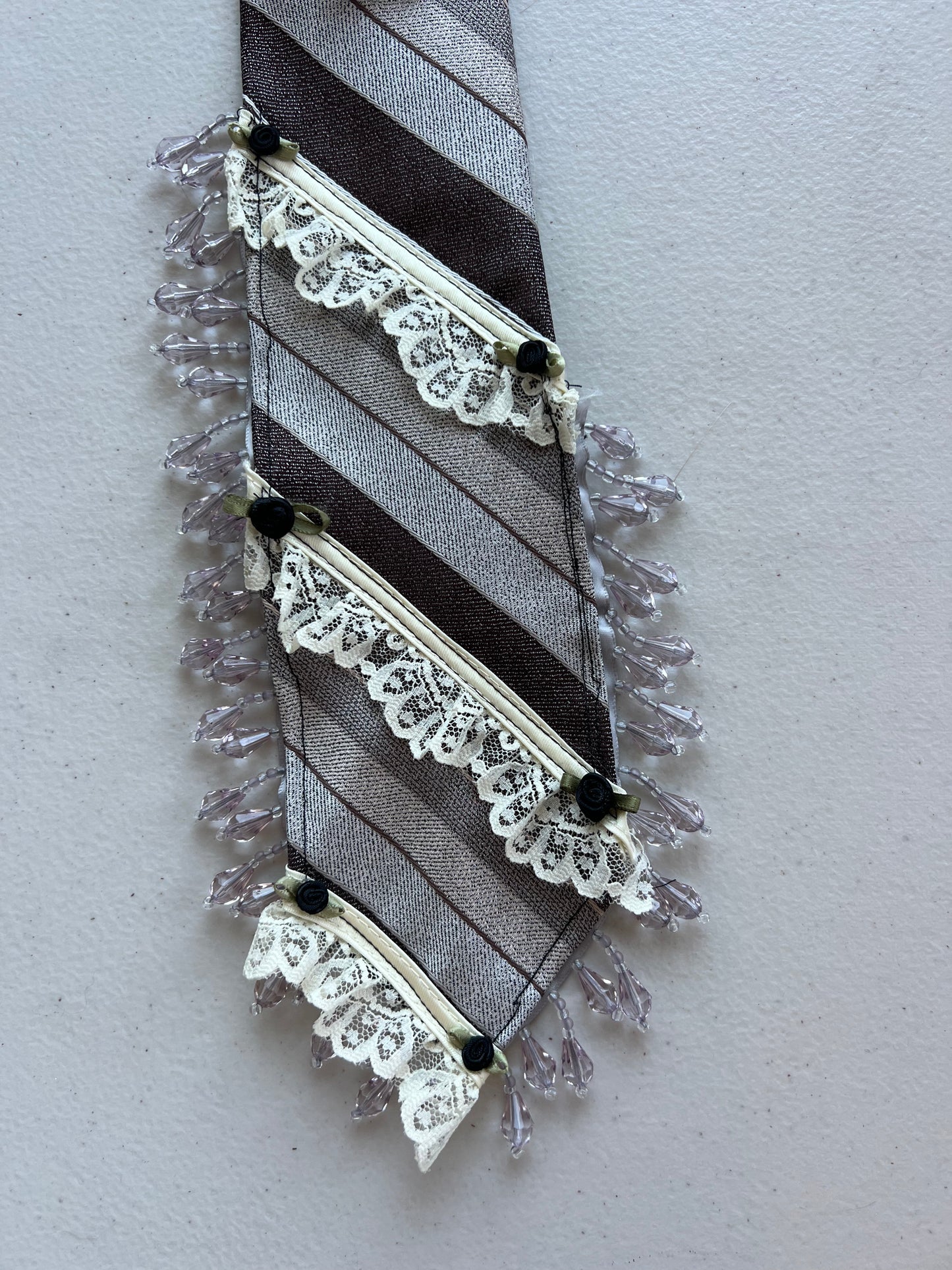 Feeling Androgynous Upcycled Tie