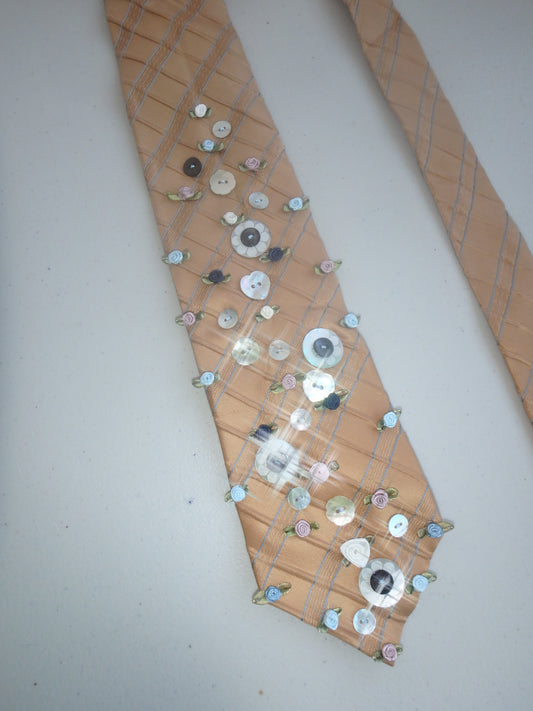 Garlic Butter Upcycled Tie