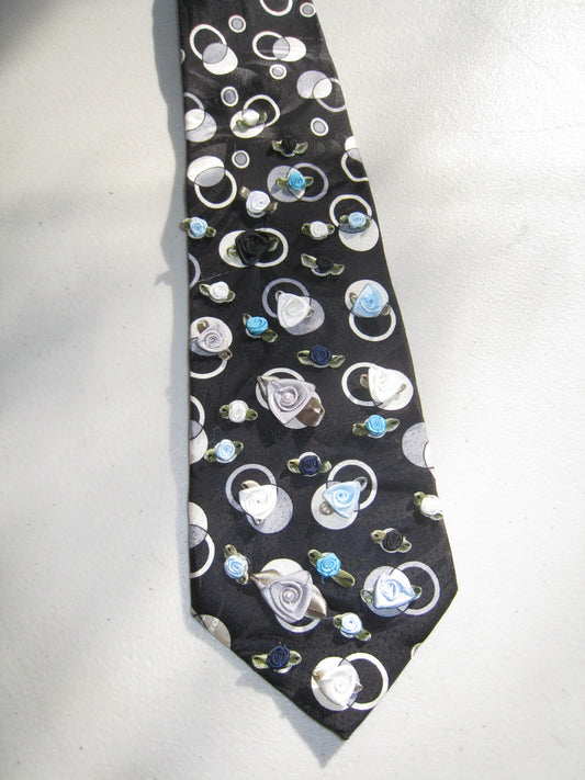 Bubbly Upcycled Tie