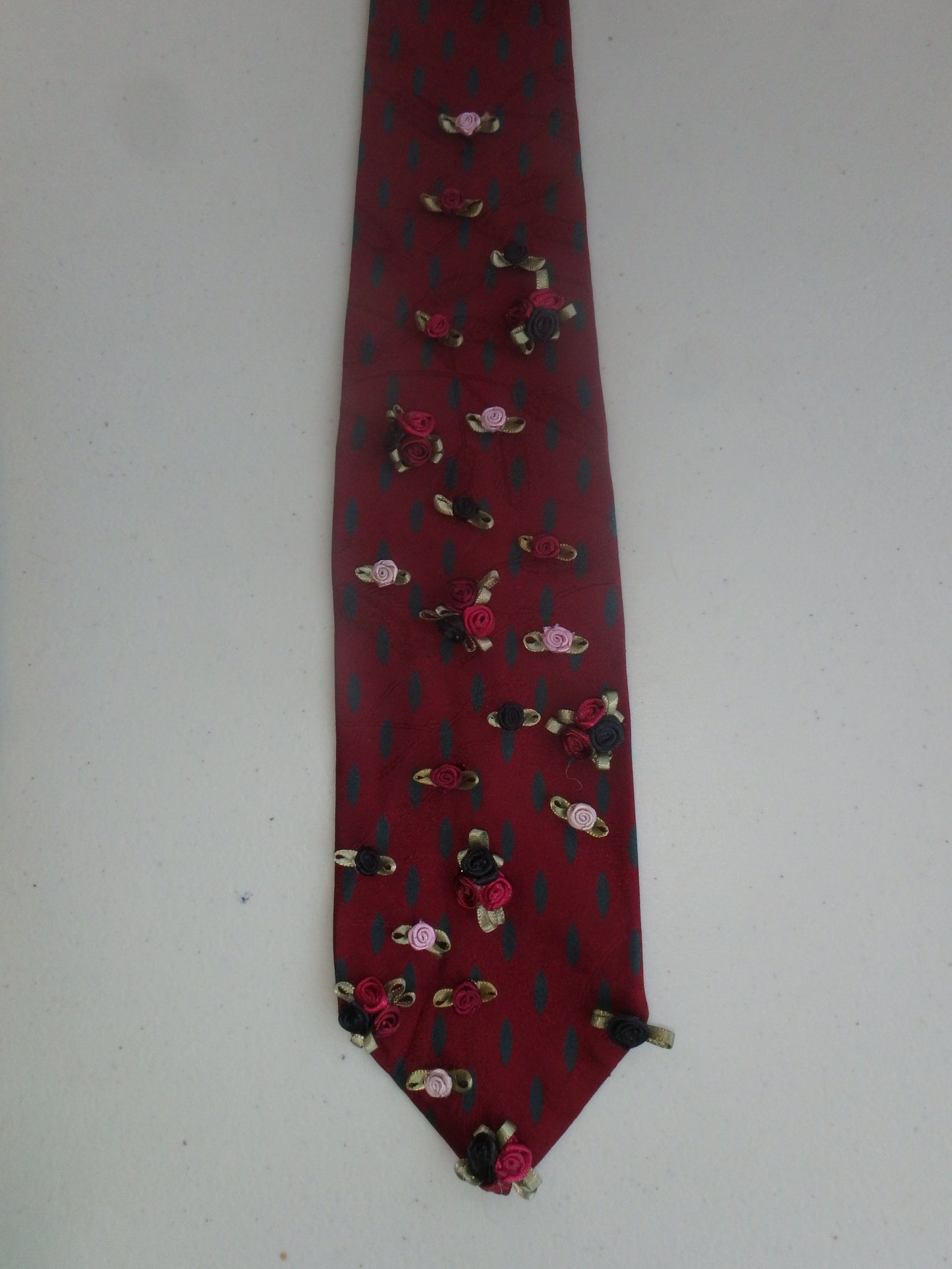 Fall Romance Upcycled Tie