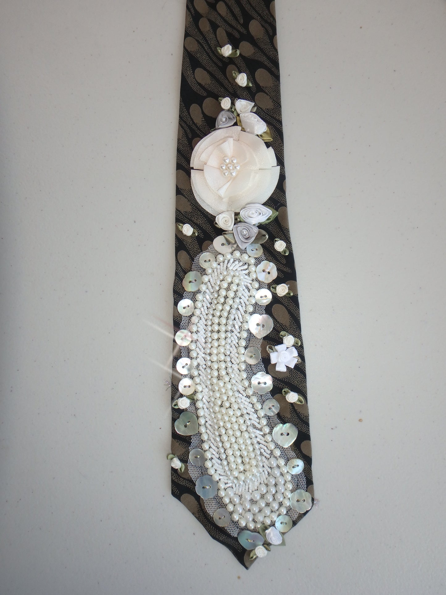 Miss Pearl Upcycled Tie