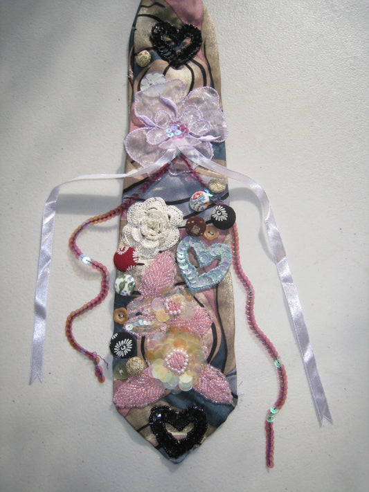 Infinite Health Upcycled Tie