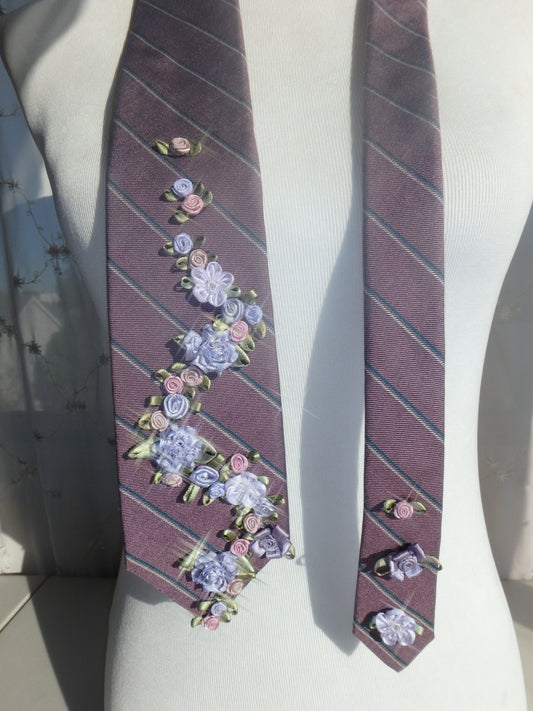 In Bloom Upcycled Tie