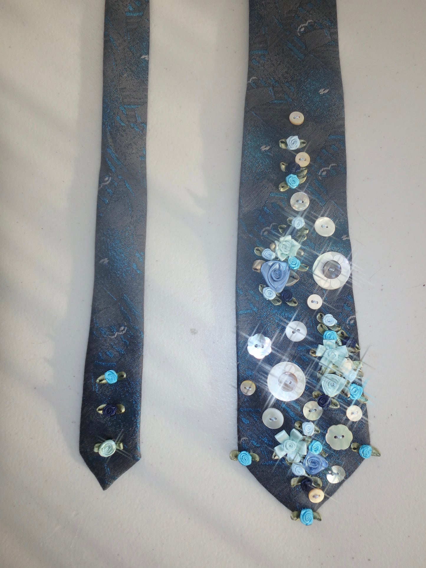 Waterfall Upcycled Tie