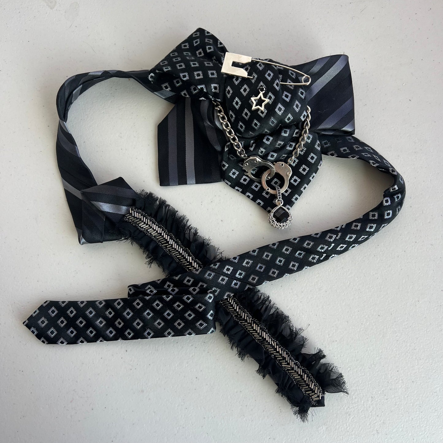 Restraint Upcycled Bow Tie