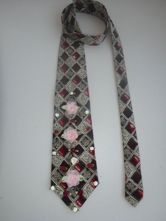 Apple Hill Upcycled Tie