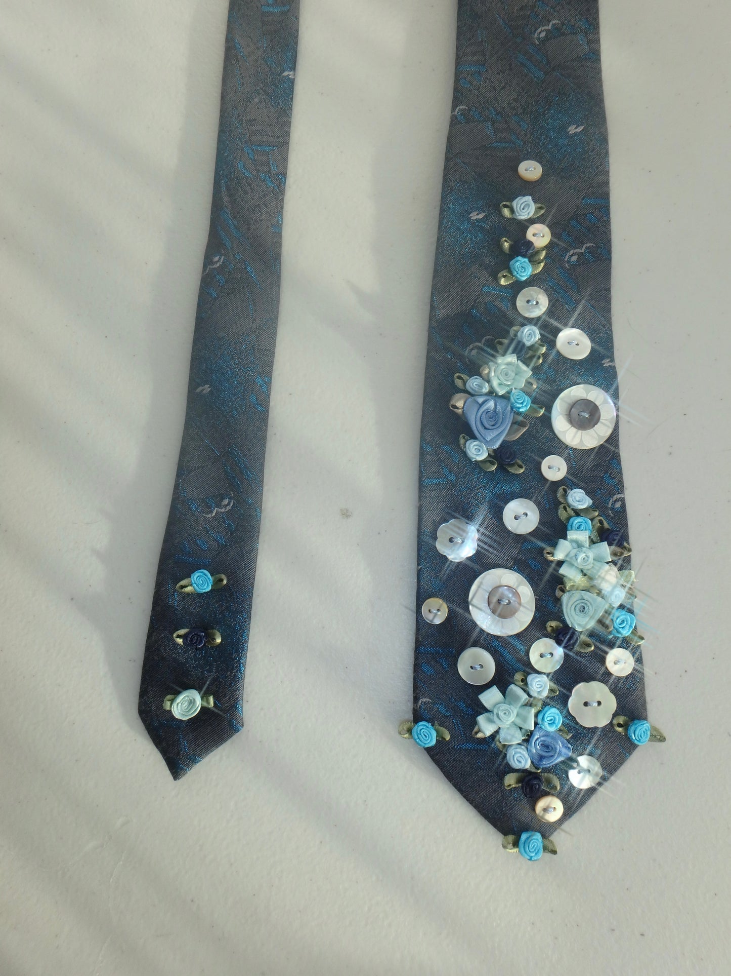 Waterfall Upcycled Tie