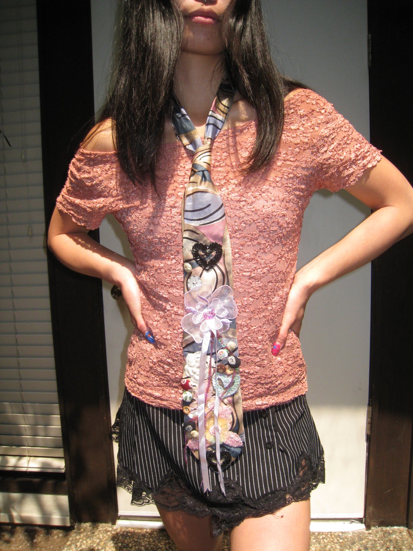 Infinite Health Upcycled Tie