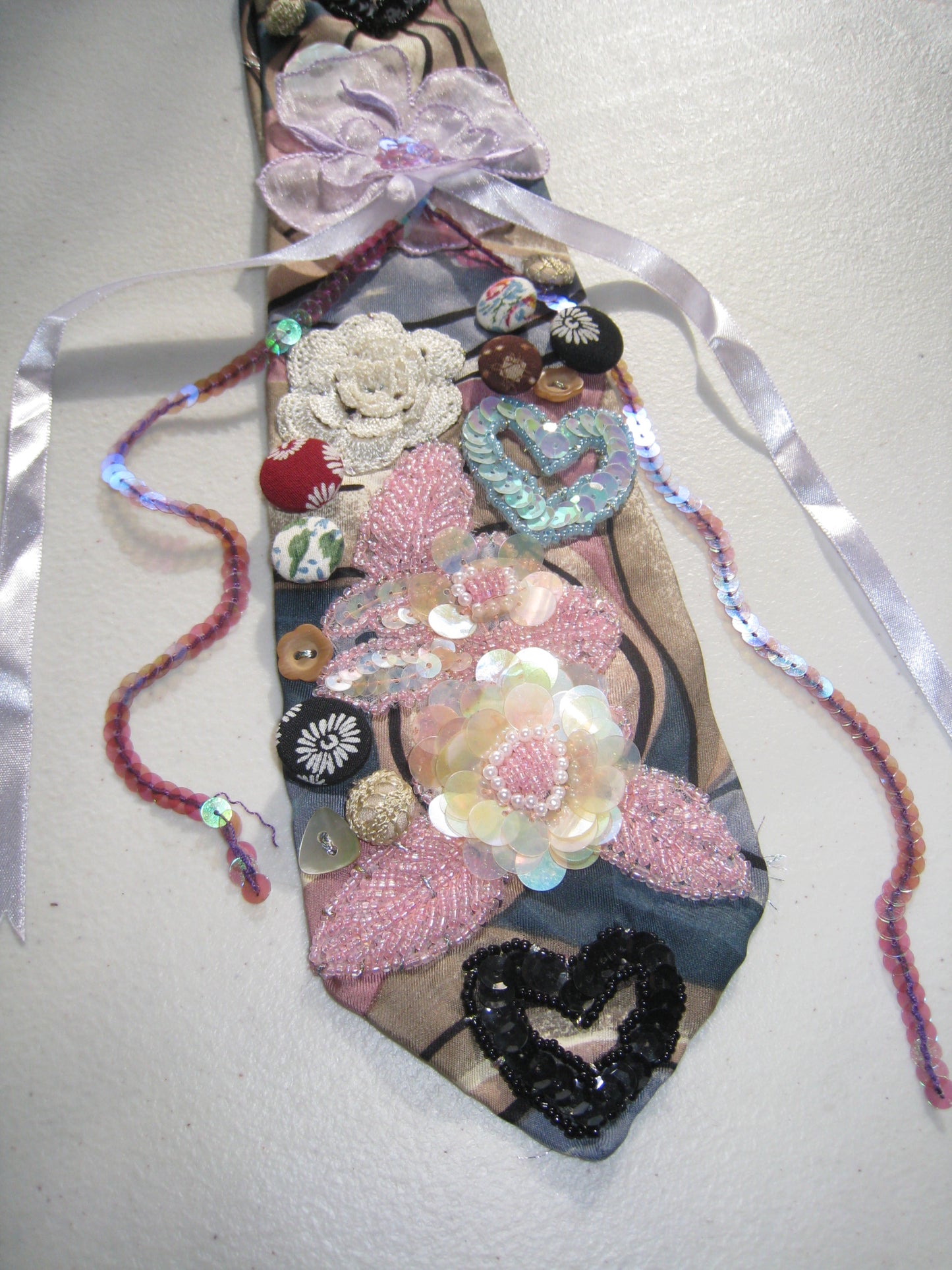 Infinite Health Upcycled Tie