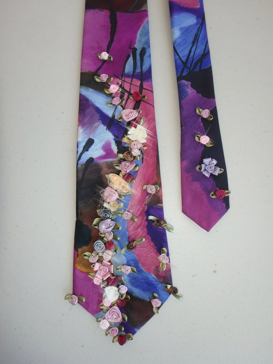 Serenity Upcycled Tie