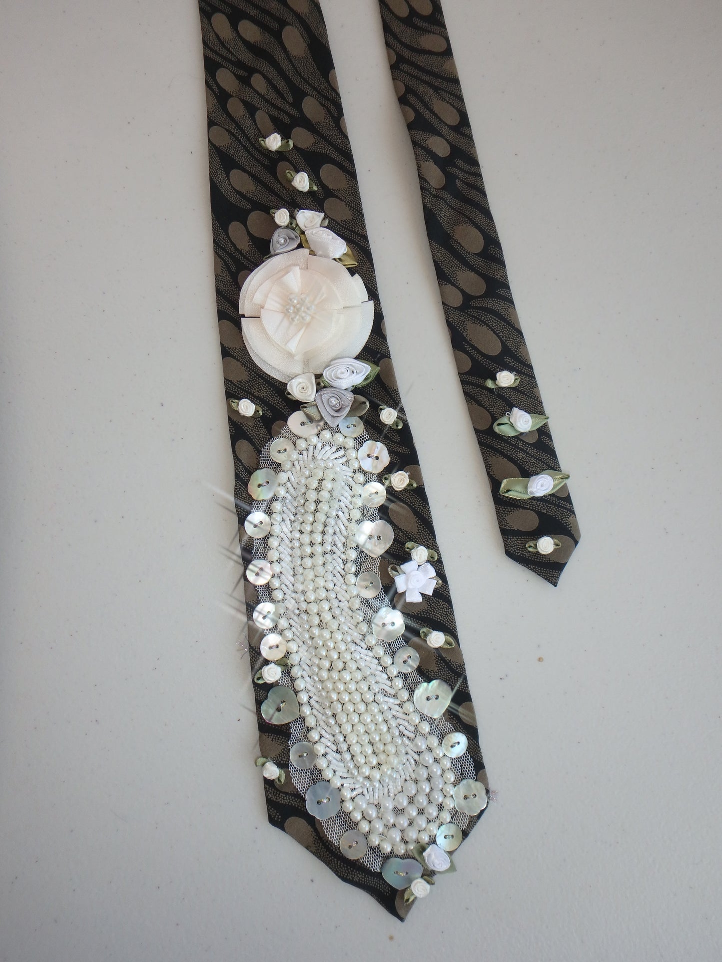 Miss Pearl Upcycled Tie