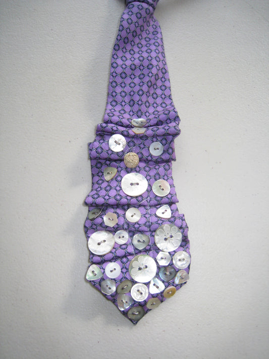 Poppy Upcycled Tie