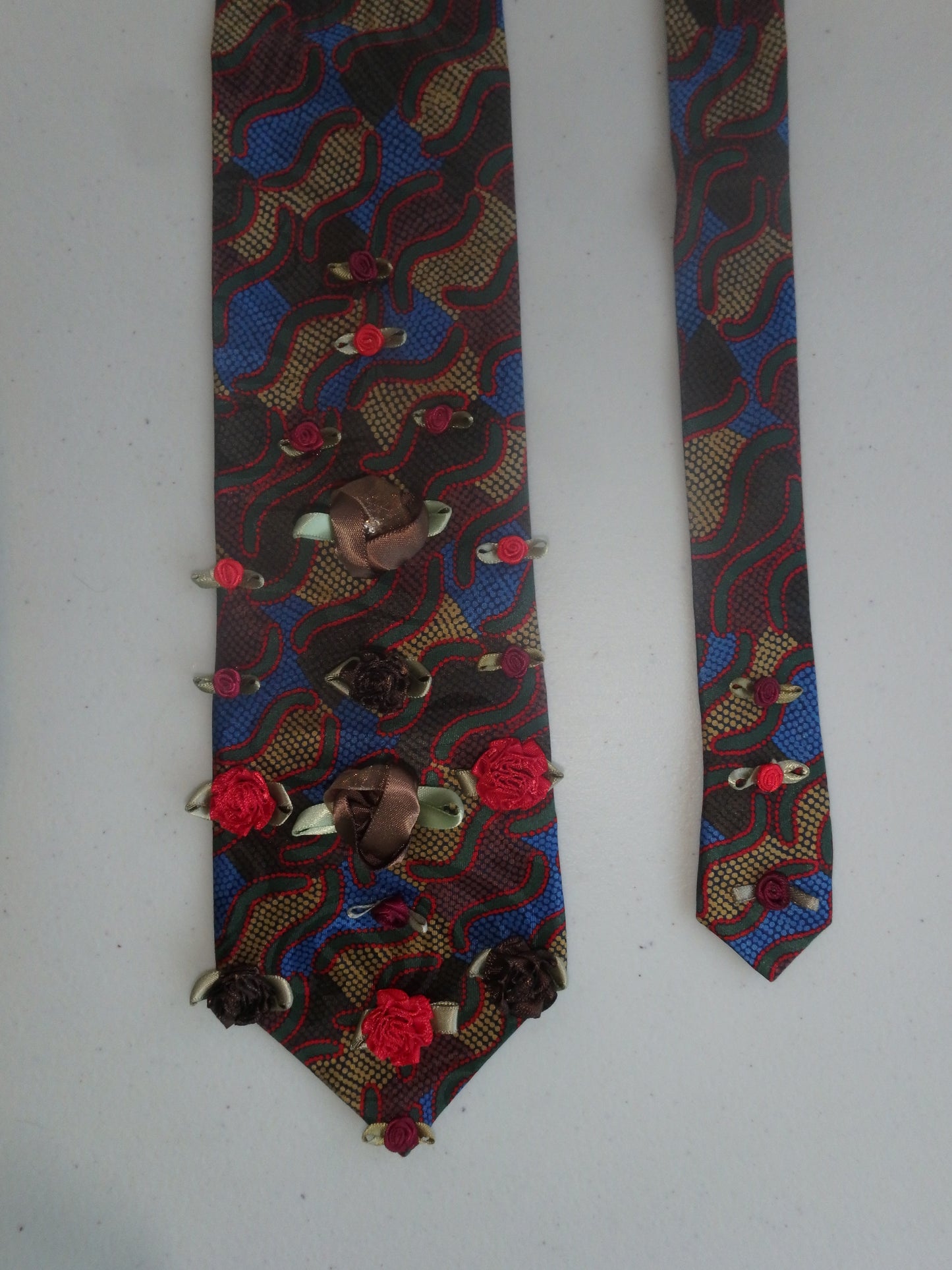 In the Jungle Upcycled Tie