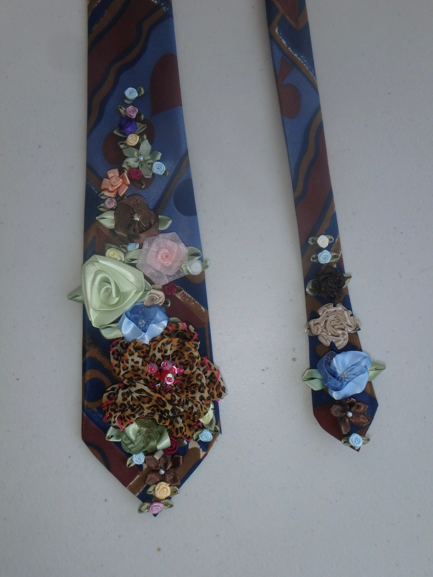 Wild Thoughts Upcycled Tie