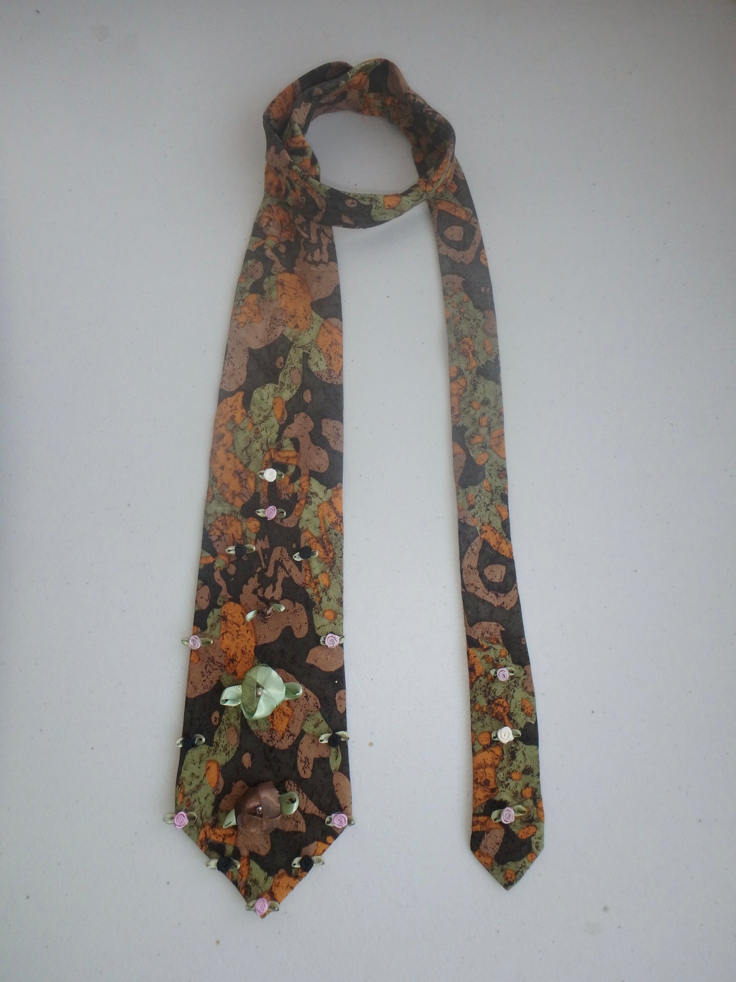 Harvest Moon Upcycled Tie