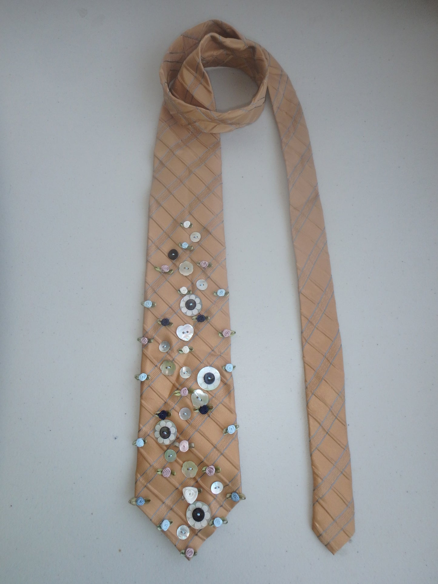 Garlic Butter Upcycled Tie