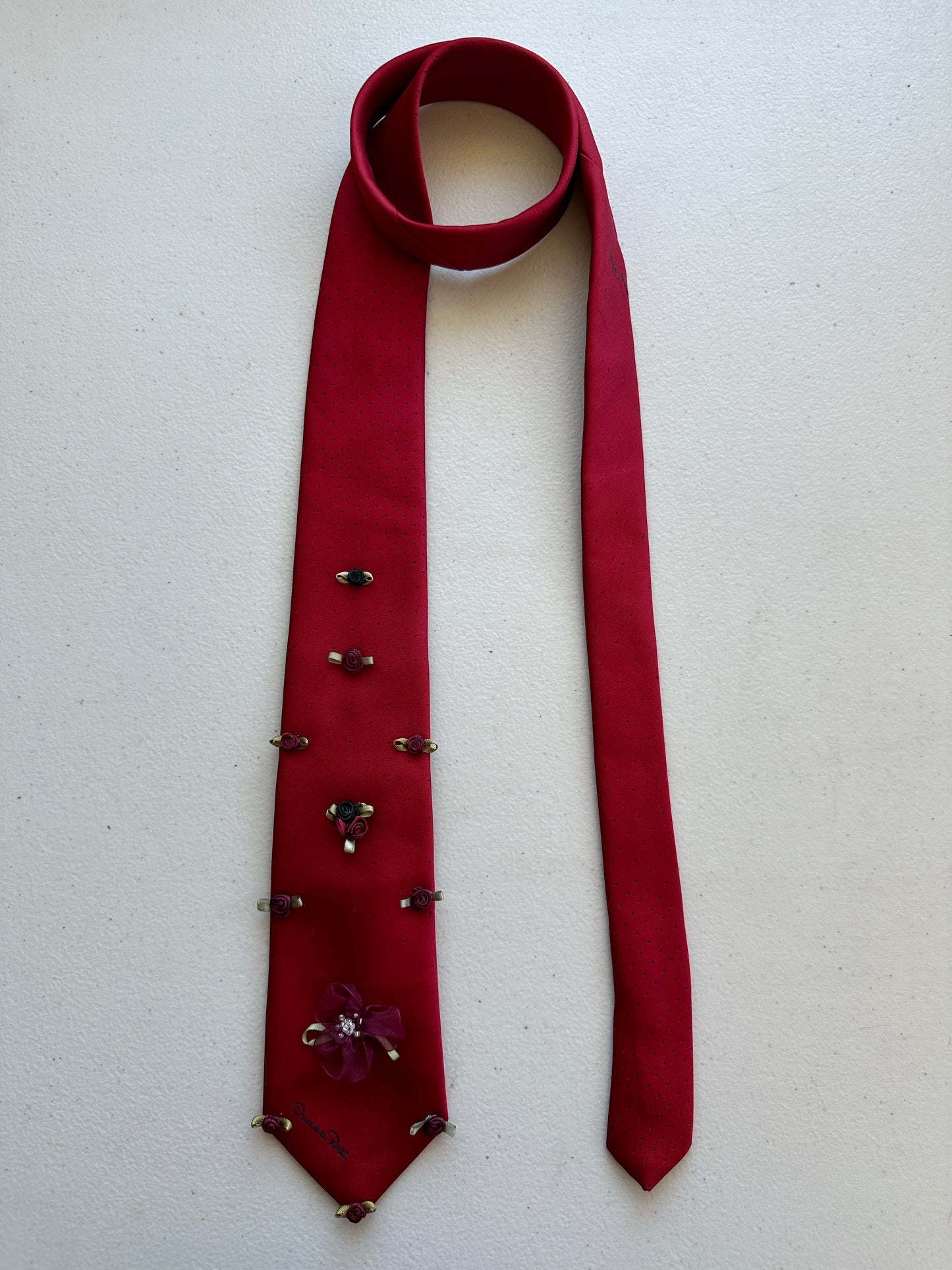 Everything is Romantic Oscar De La Renta Upcycled Tie