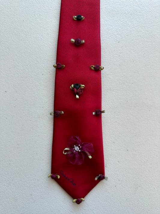 Everything is Romantic Oscar De La Renta Upcycled Tie