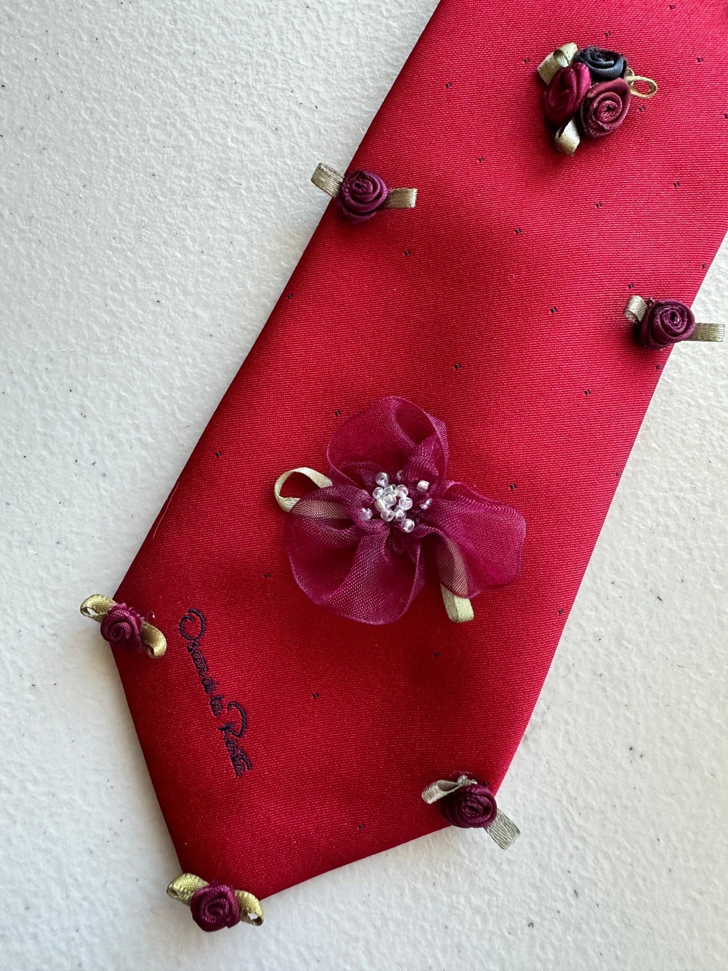 Everything is Romantic Oscar De La Renta Upcycled Tie