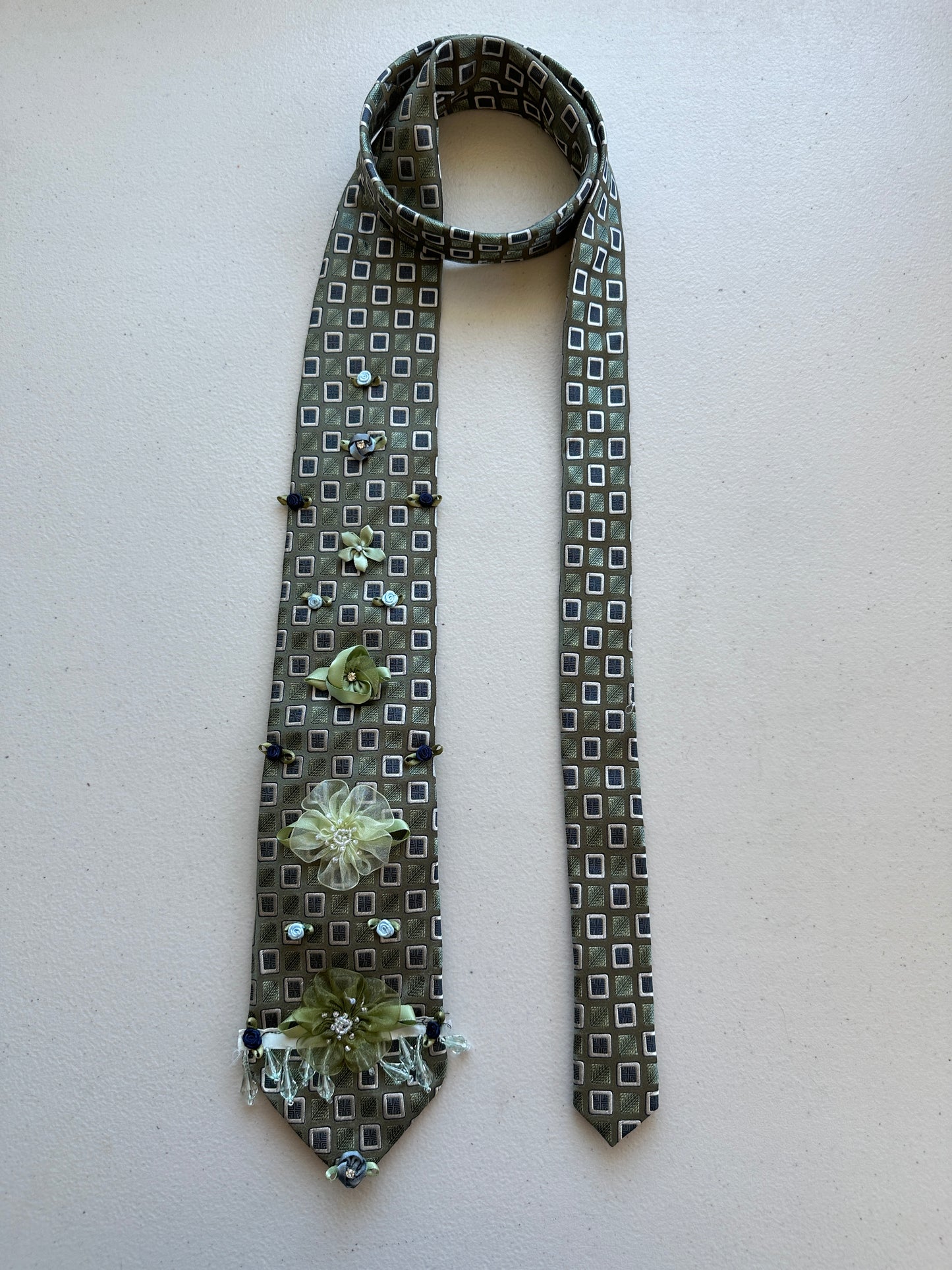 Earth Angel Upcycled Tie