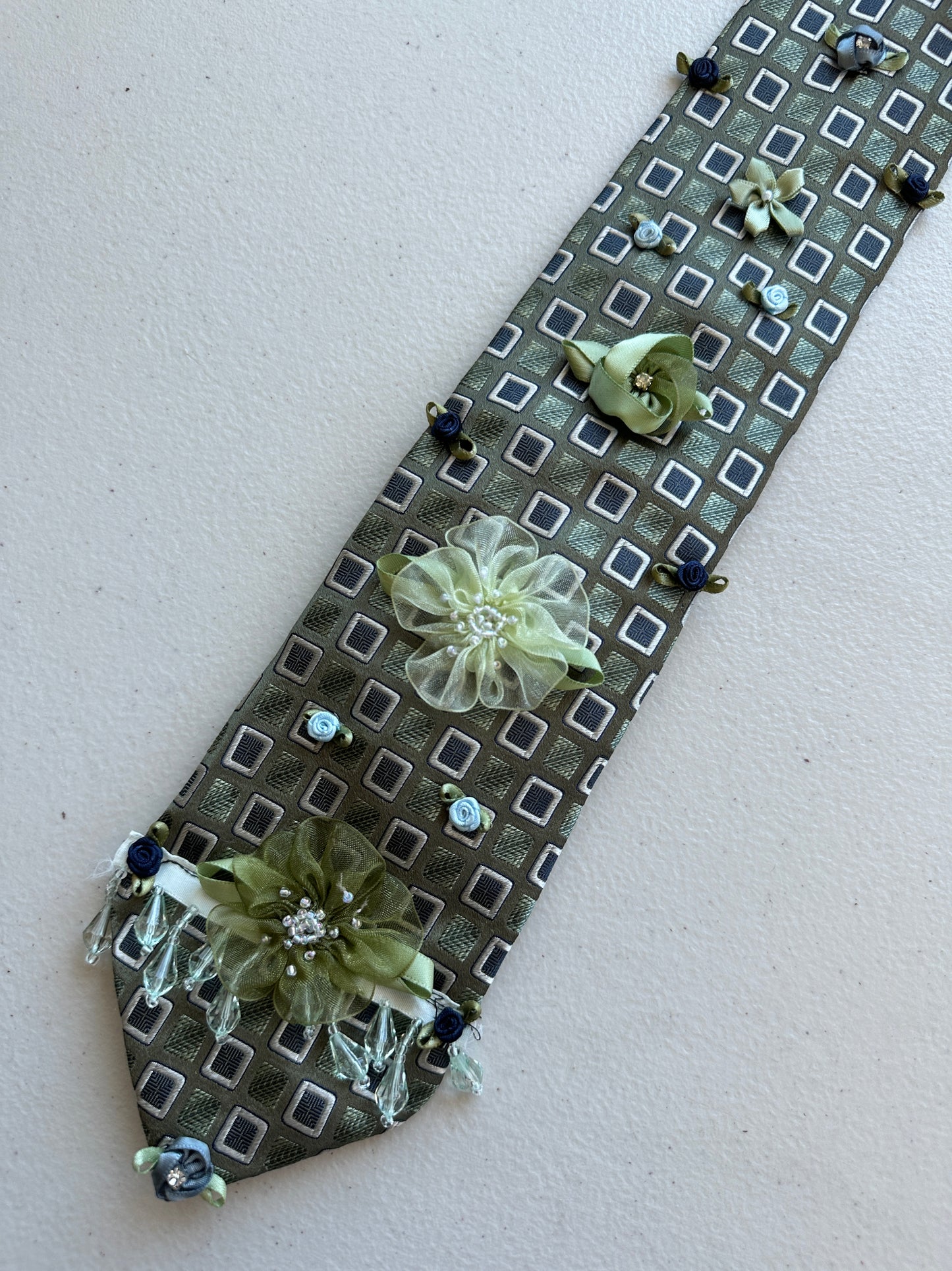 Earth Angel Upcycled Tie