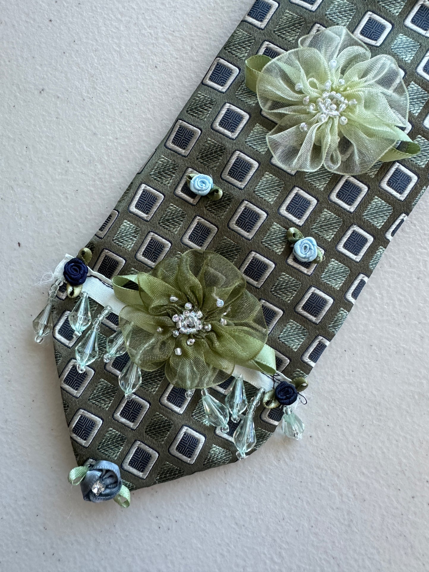 Earth Angel Upcycled Tie