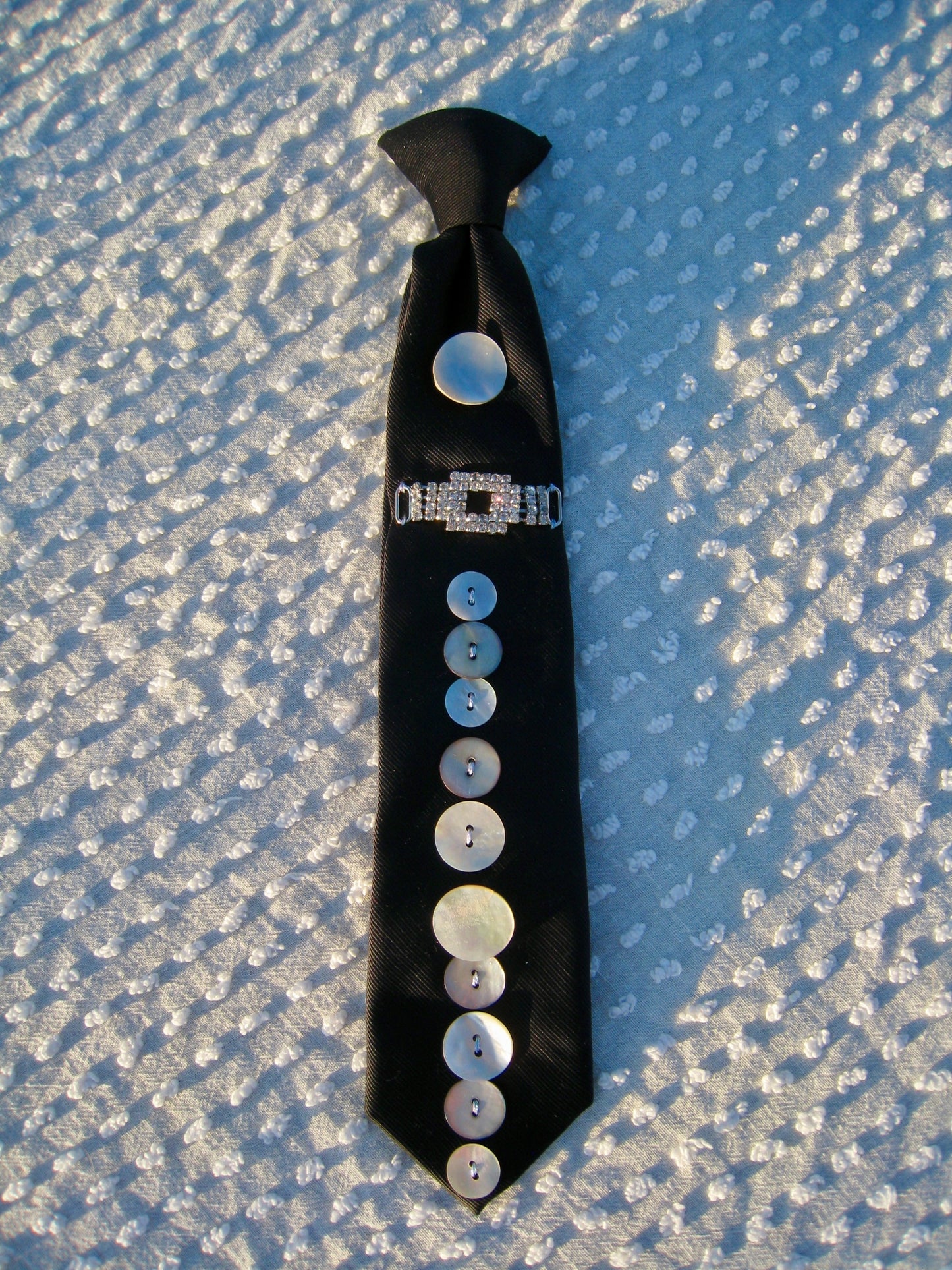 Starry Night Clip On Tie