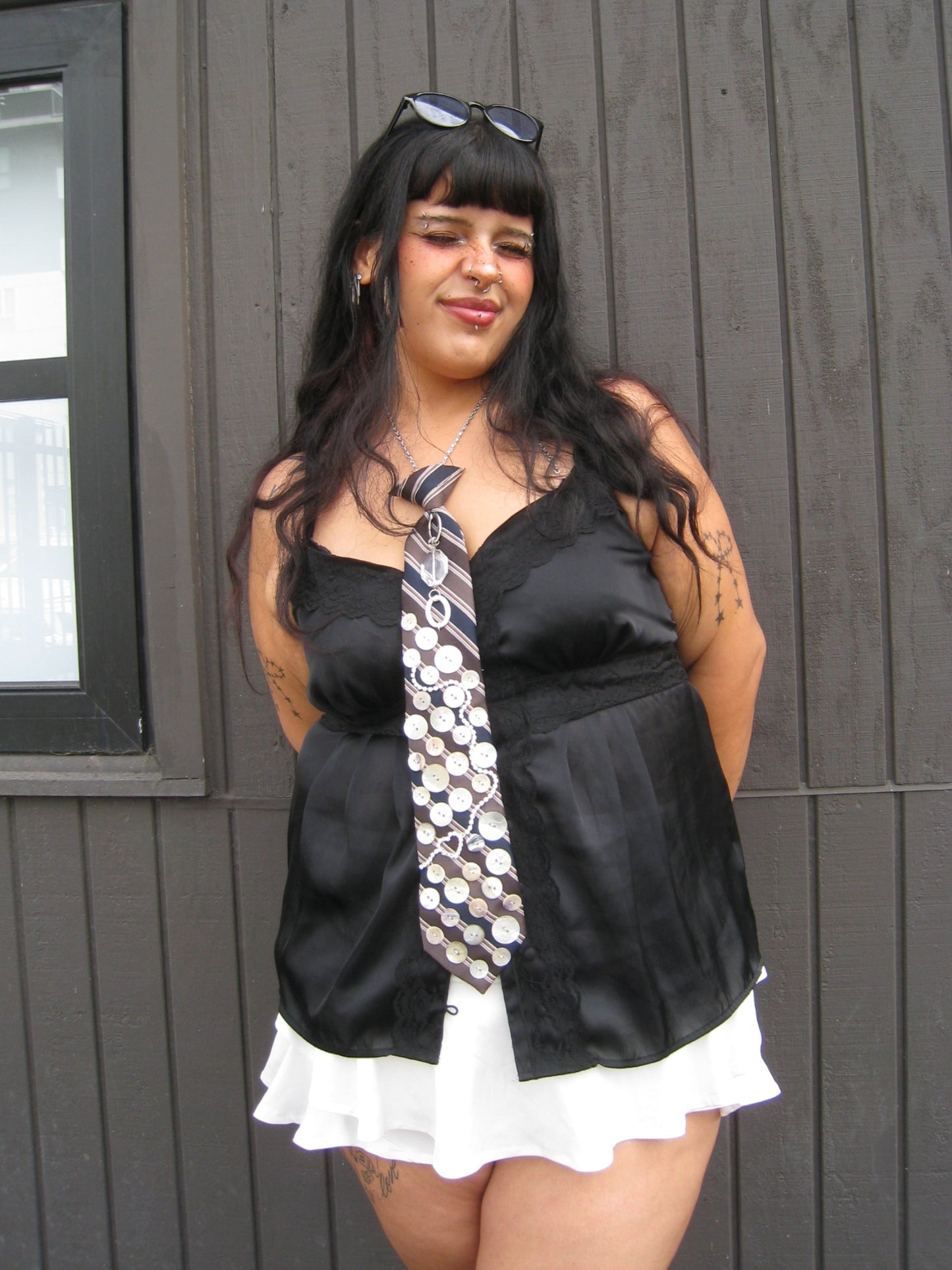 Adore U Clip On Tie