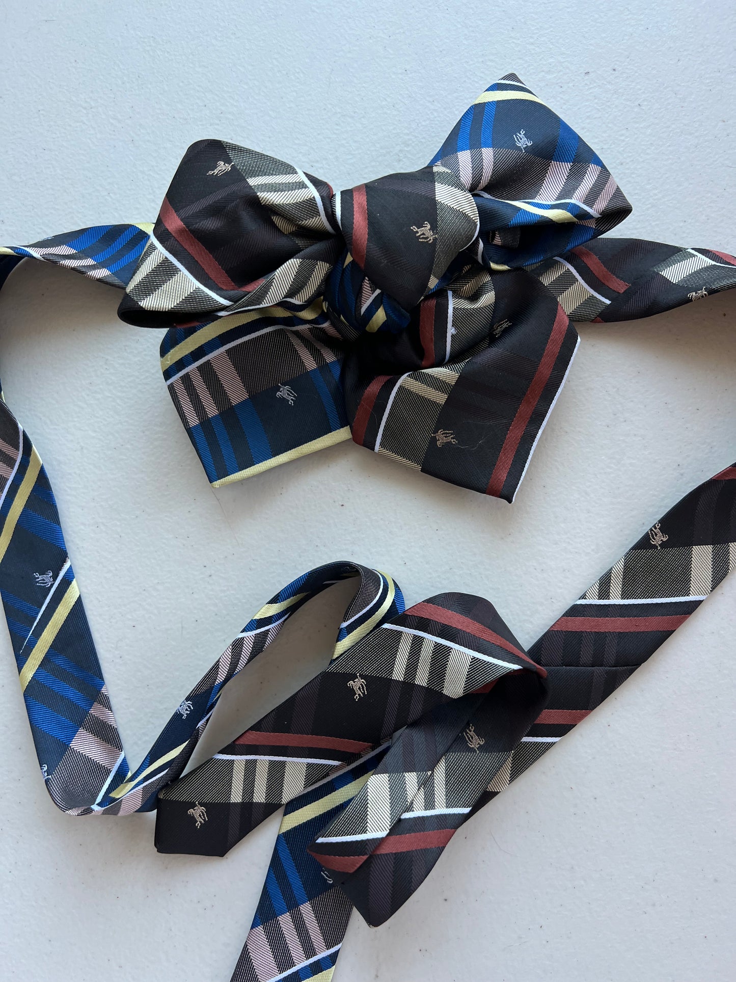 Mad 4 Plaid Upcycled Bow Tie