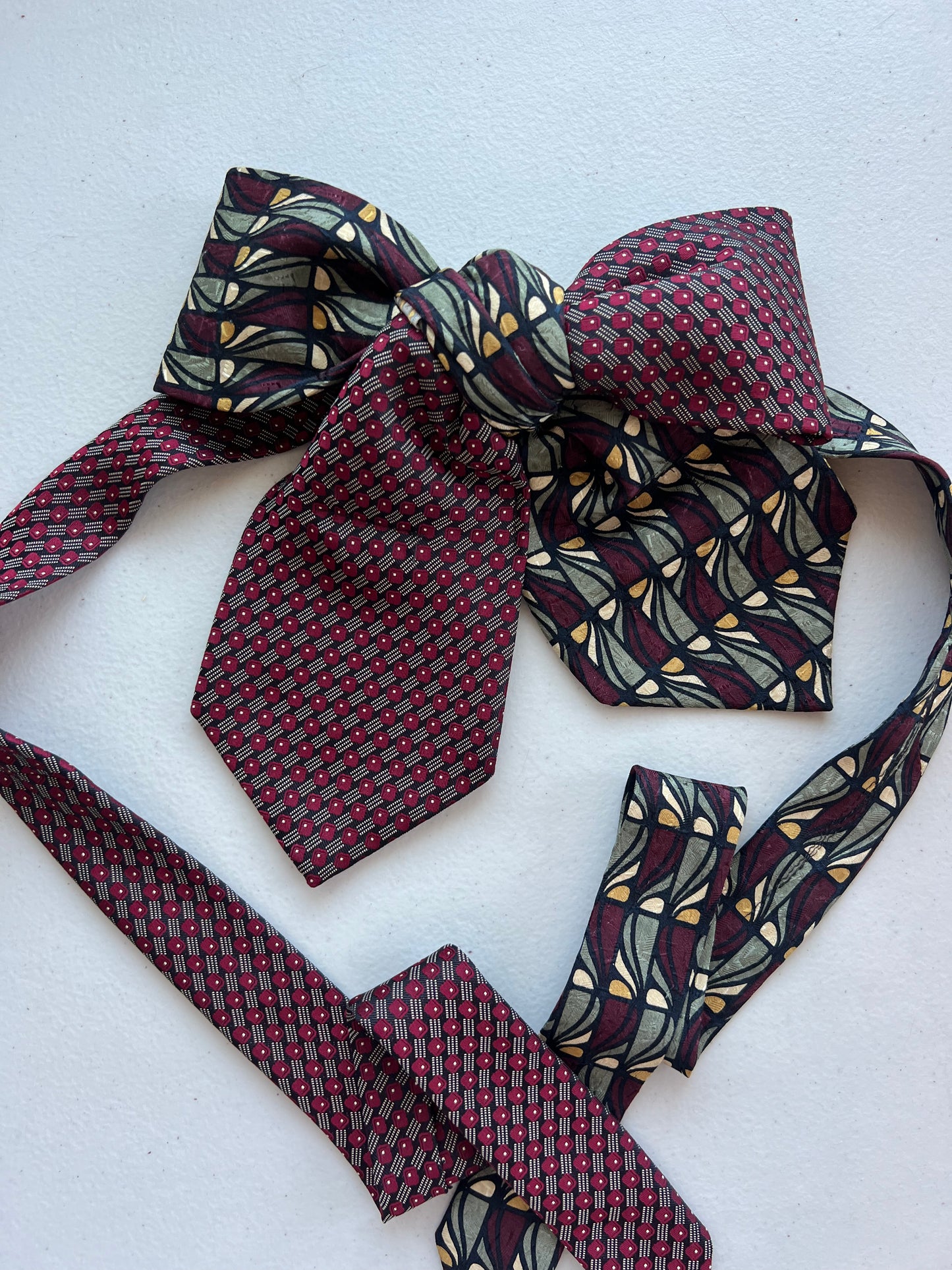 Bad Apple Upcycled Bow Tie