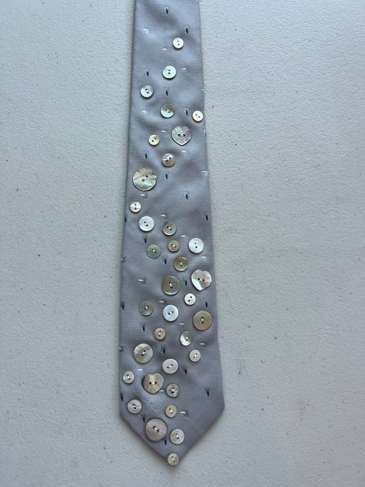 Flow Like Water Upcycled Tie