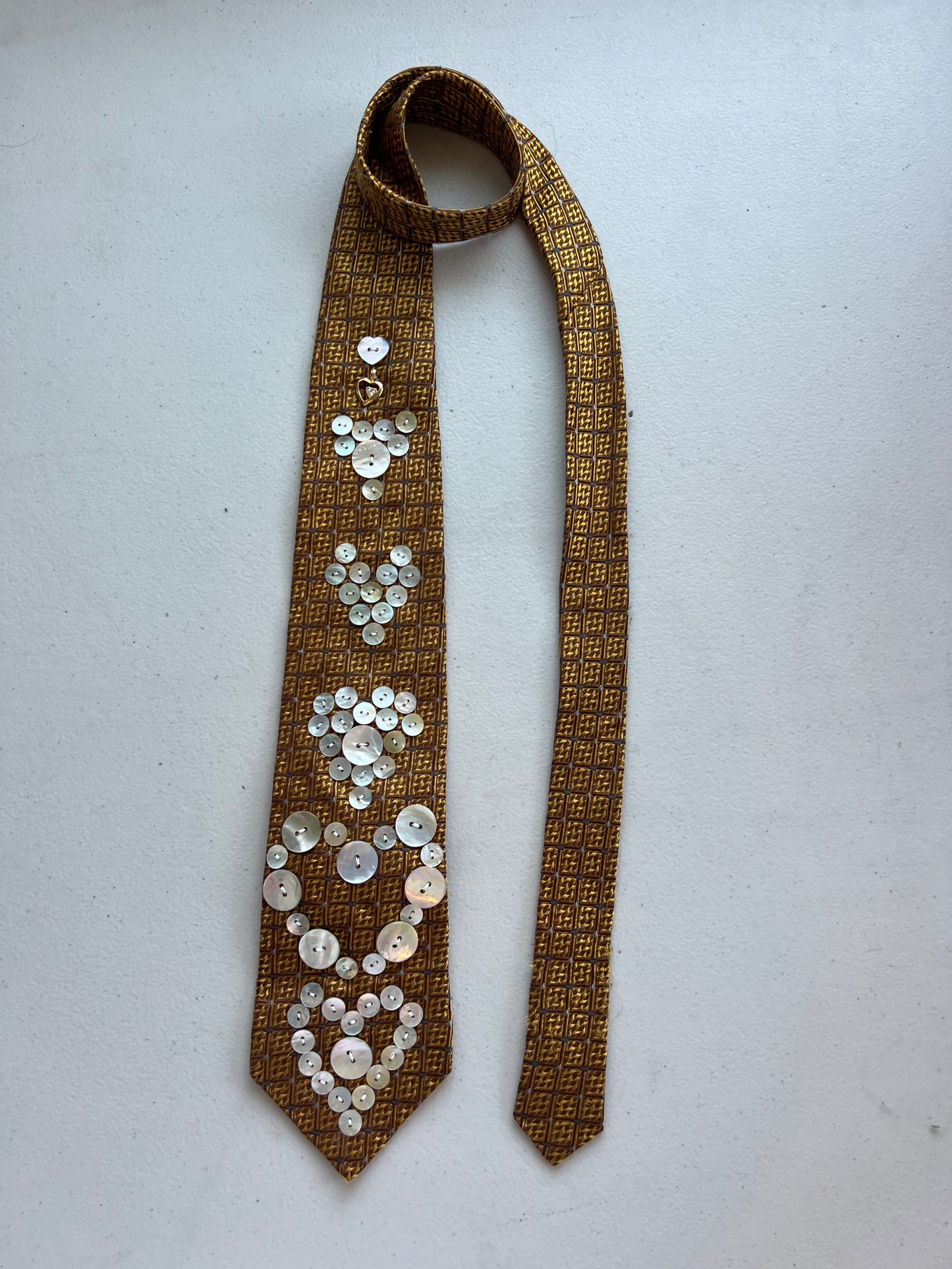 Sweet Like Honey Upcycled Tie