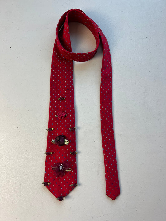 Hopeless Romantic Upcycled Tie