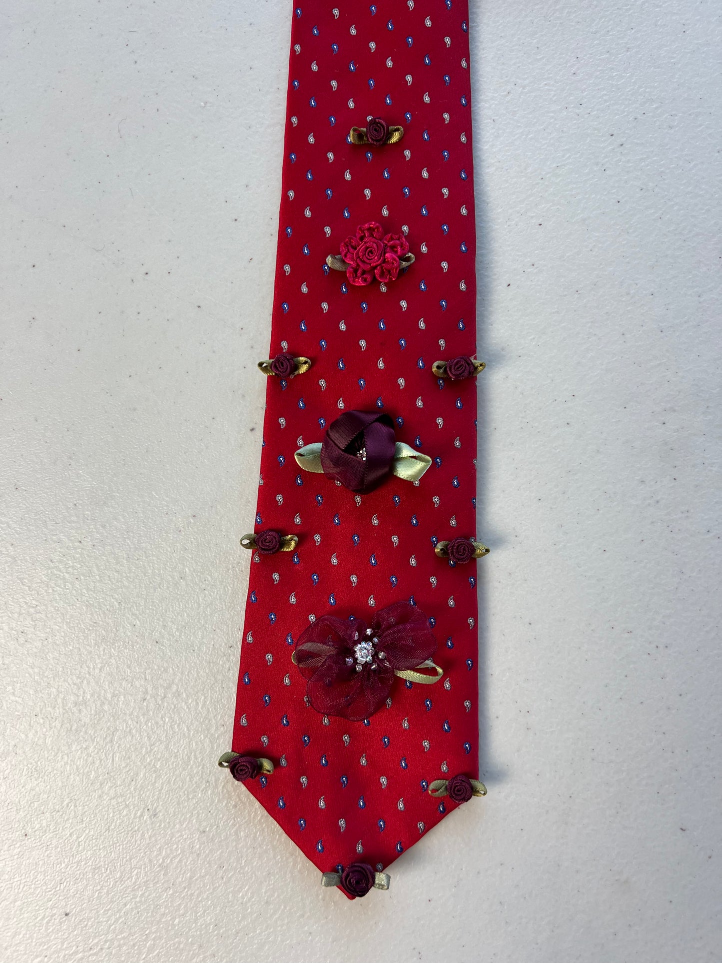 Hopeless Romantic Upcycled Tie